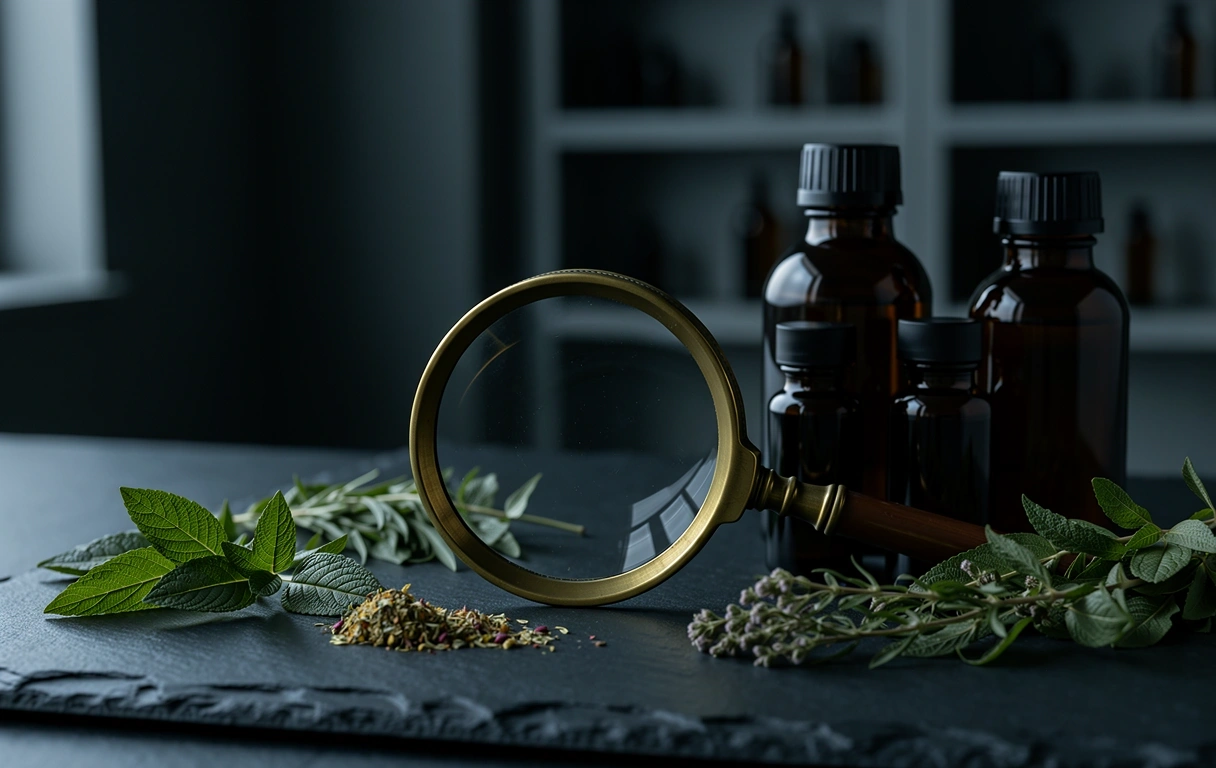 Botanical archive background